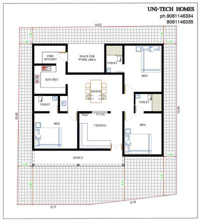 6 cent സ്ഥലം / ഒരു കുഞ്ഞു വീട് 😍😍😍/ 1400 sqft/ 3bhk/ budget home