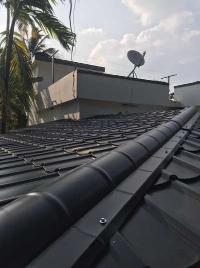 Ganesh industries aluminium roofing sheet work