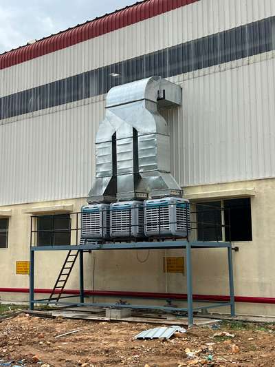 Industrial Spot air cooling system #spotcooling  symphony air cooling system