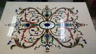 Semi-precious stone inlay handicraft work  #MarbleFlooring  #FlooringServices  #floordesign  #floordesigns  #noidaintreor  #noidaarchitects  #noidainterior