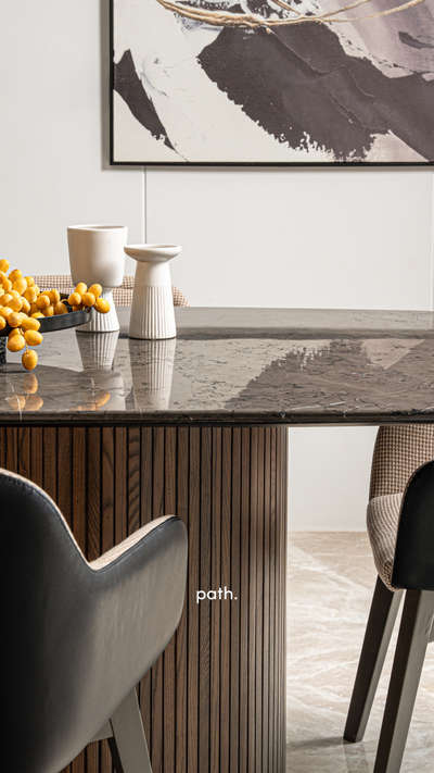Dining area at our project.