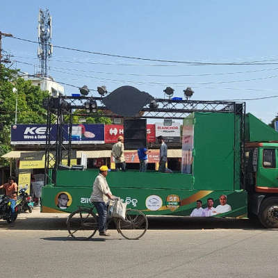 #bjdgovernment #advertisement #truck 
#roadshow
#odishatourism