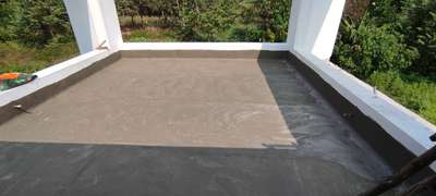 Terrace waterproofing project at paravoor #Fosroc  #terracewaterproofing  #sidecoving&coating