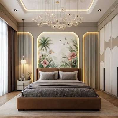 Bedroom Interior
. 
. 
. 
 #KingsizeBedroom  #BedroomDesigns #SmallRoom #WallDesigns #walldecarativedesign #wallrenovations #bedroominterio #interiorsmodernhomes  #best_architect  #Architectural&Interior  #architecturedesigns .
