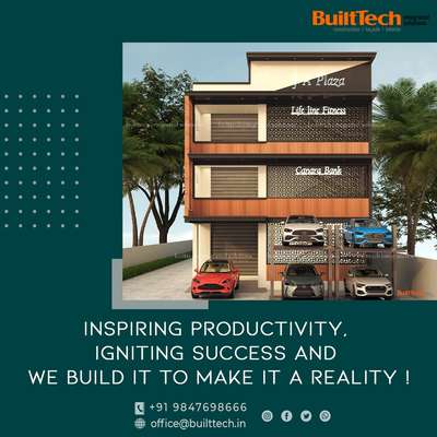 Inspiring Productivity, Igniting Success and we build it to make it a Reality
We offer complete solutions right from designing, licensing and project approvals to completion and maintenance. Turnkey projects, residential construction, interior works and facades are our key competencies. We also undertake commercial and retail projects for construction, glass & steel claddings and interiors.
For more details ,
Contact : 9847698666
Email : office@builttech.in
Visit : www.builttech.in
#construction #luxuryhomedesigns #builders #builder #commercial #commercialbuilding #luxury #contractor #contractors #interiors #interiordesign #builttech  #constructionsite #turnkeyconstruction  #quality #customhomebuilder #interiordesigner #bussiness #constructionindustry #luxuryhome #residential #hotel #renovation #facelift #remodeling #warehouse  #kerala