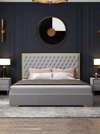 bedroom interior 3D view