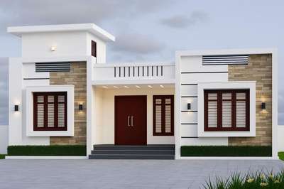 3d elevation of on going project in panoor  #3d  #3delevations  #ElevationHome