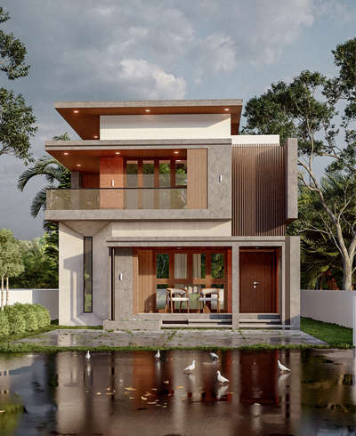 #moderndesign #ContemporaryHouse #KeralaStyleHouse  #keralahomeplans #Palakkad #luxuryvillas