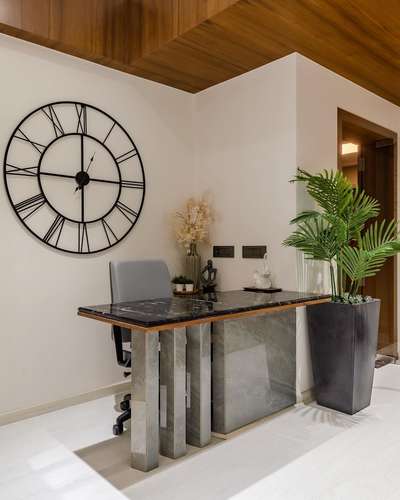 Elegant and minimal workspace design — a perfect blend of form and function. Designed to inspire productivity and style. 

 #OfficeDesign #InteriorInspiration #blackburninteriors