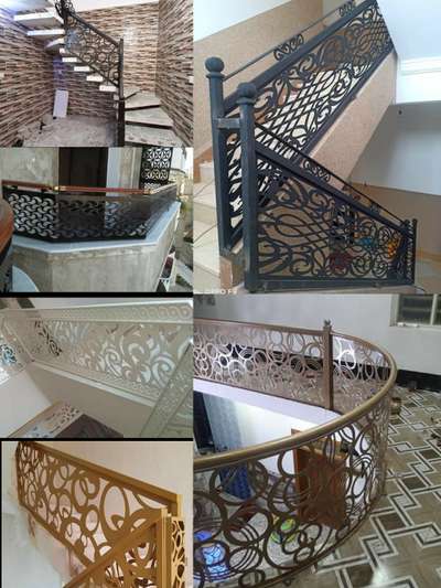 latest designer railing (inside and outside house) 
if any enquiry please contact us
Hi-tek engineering works 9967902977