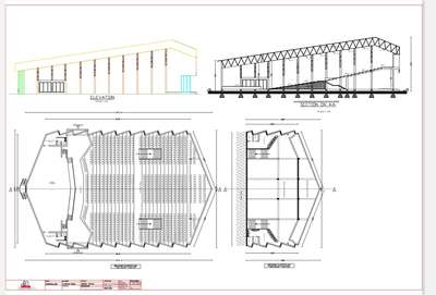Designing of Auditorium
 #Architect
#multustorey
#buildersinkerala
#commercial_building
#CivilEngineer
#building permit
