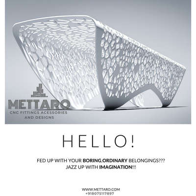 CNC fittings accessories and designs
www.mettaro.com
+91 9497860968