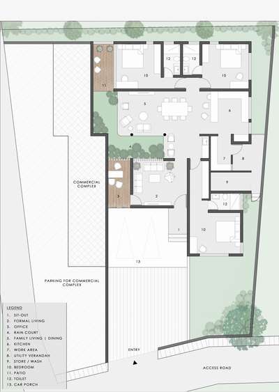 RESIDENCE @ KOTTAYAM
#ContemporaryHouse #ContemporaryDesigns  #FloorPlans  #Architect  #Architectural&Interior  #artechdesign  #HouseDesigns  #HomeDecor  #homedesigne