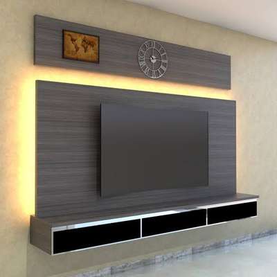 sk interior decorators 727508425. final TV unit 6x7 
sanik mr  900 per squire feet work  

 #skinteriordecorator