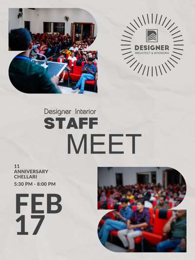 Designer interior staf meet