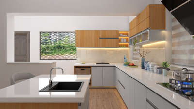 #ModularKitchen  #ClosedKitchen  #LargeKitchen  #ModularKitchen