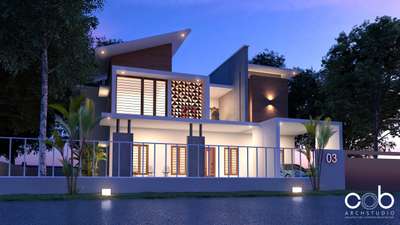 #exterior_Work  #architecturedesigns  #HouseDesigns  #3d #modernhome