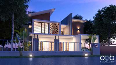 #exterior_Work  #architecturedesigns  #HouseDesigns  #3d #modernhome