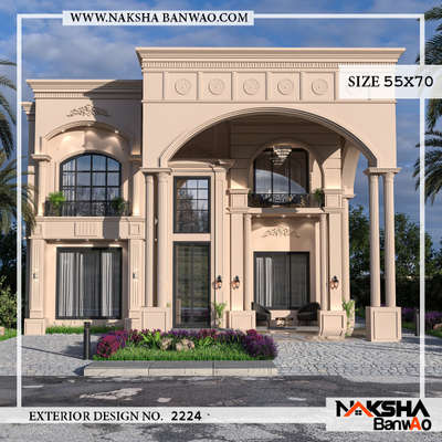 Complete project #Ghaziabad
3D ELEVATION of 40x65
#naksha #nakshabanwao #houseplanning #homeexterior #exteriordesign #architecture #indianarchitecture
#architects #bestarchitecture #homedesign #houseplan #homedecoration #homeremodling  #decorationidea #udaipurarchitect

For more info: 9549494050
Www.nakshabanwao.com