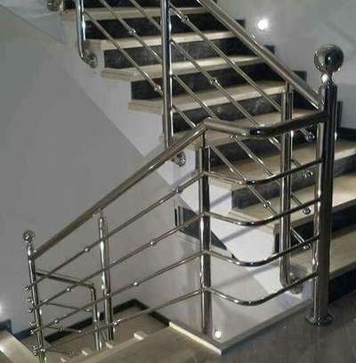 stairs steel ralling grade .304 my cont no . 8447622483