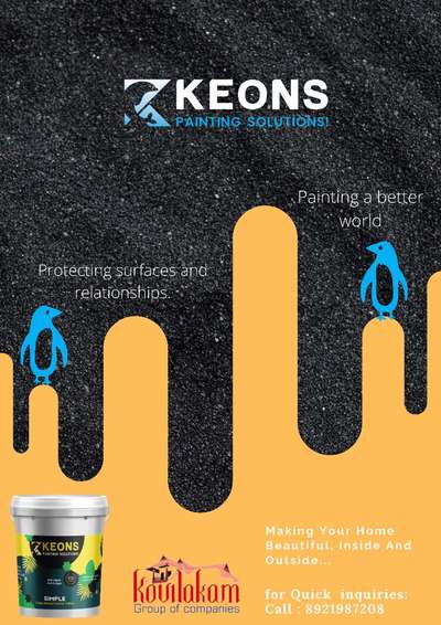 Keep your House Leak Free, Apply KEONS Paints
