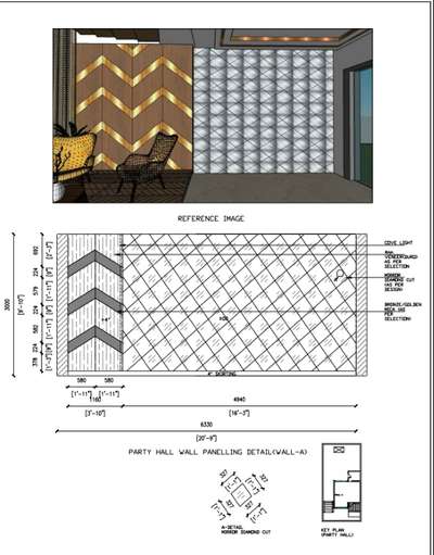 #wall panel detail#contact me any type of 2d detailling!!#2d detail#