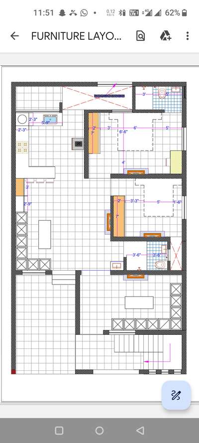 5×6 feet bathroom with toilet