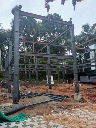 steel building work