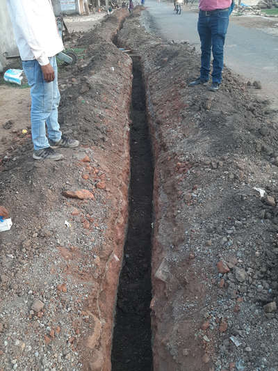 Water pipeline work