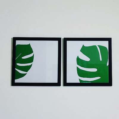 customised paper art wall frames