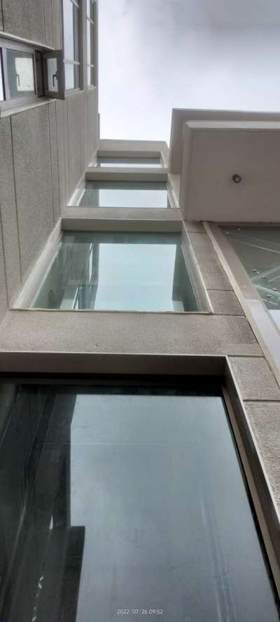 #fixedwindow glass
with #wallconectingprofile