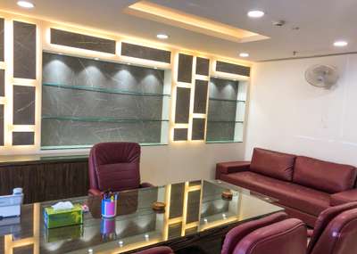 Executed in Noida
#office #WallDecors #walllights #FalseCeiling #office&shopinterior #LUXURY_INTERIOR