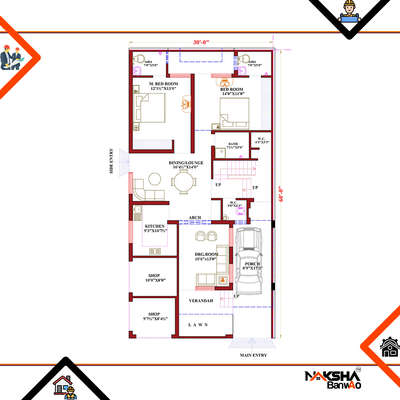 Designing your dream home? Let us help you bring all the elements of comfort and style together.

📧 nakshabanwaoindia@gmail.com
📞+91-9549494050

#homesweethome #housedesign #sketch #realestatephotography #layout #modern #newbuild #architektur #architecturestudent #architecturedesign #realestateagent #houseplans #arch #homeplan #luxury #spaceplanning #nakshabanwao