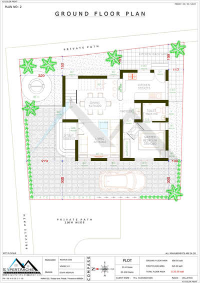 small plot plan
site@Vellayani
 #SmallHouse  #SmallHomePlans  #WestFacingPlan  #3.5cents #1130sqft  #3BHKPlans  #doublestorey  #2sideFacing  #ContemporaryHouse  #modernhousedesigns