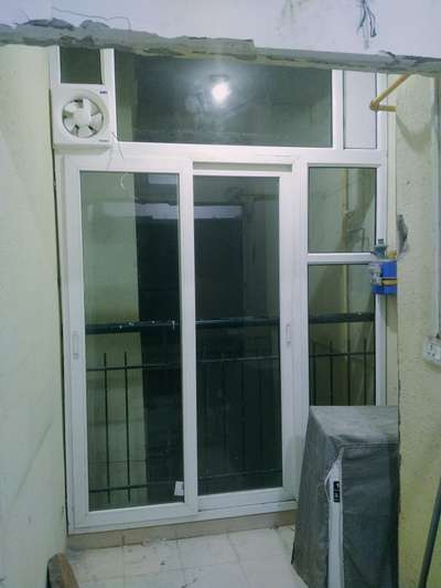 aluminum plus upvc slideng