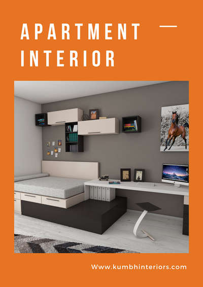 #InteriorDesigner #apartmentinterior #ModularKitchen #MasterBedroom 
#LivingroomDesigns 
for   Apartment interior more information visit us at www.kumbhinteriors.com 
contact:-+91-9460006956