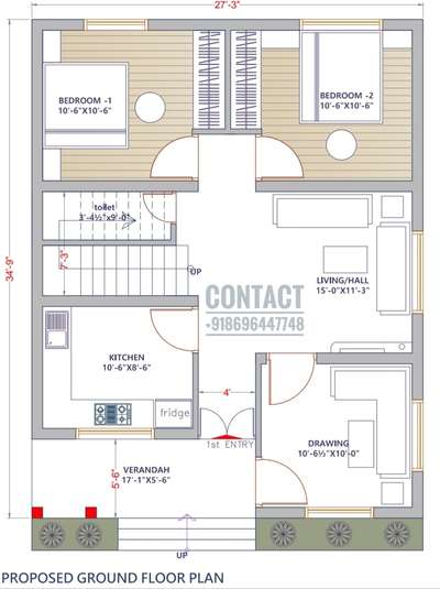 27X34 East facing house plan 2bhk house 
Make your house plan and 3d elevation.
Whatsapp +918696447748
Contact= +918696447748
#HouseDesigns #25x45houseplan #houseplan #3Delevation #structure #LandscapeIdeas