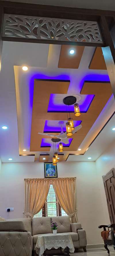 Interior work #InteriorDesigner  #cieling  #FalseCeiling  #GypsumCeiling  #cielingdesign  #cielingworks