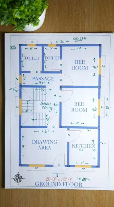 plan 20'×30'