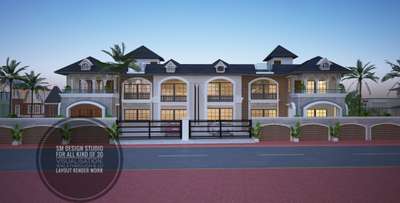 bungalow facade design on classic theme.


➡️ follow #smdesignstudio 
 call us for all kind of 3d visualisation work 
 #3drenders #exterior_Work #architecturedesigns #beutifulhomes  #InteriorDesigner #uniquedesign #HouseIdeas #facadelovers #WoodenBalcony #planters #2storyhouse #classicstyle #exteriordesing