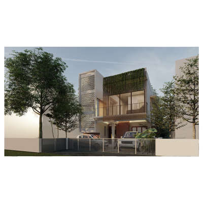 Vinod Residence at Vennala Ernakulam  #Architect