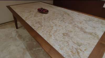 marble table