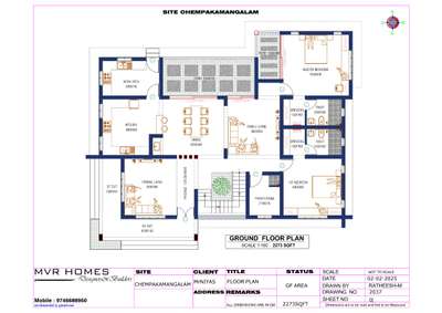 Project Name: Floor plan (3bhk Site Vellarada -Chempakamangalam 
10 cent പ്ലോട്ടിൽ2400sqft  48 ലക്ഷം രൂപക്ക് ചെയ്യാൻ കഴിയുന്ന 3BHK മോഡൽ വീടിന്റെ പ്ലാൻ
MVR HOMES BUILDERS & dESIGNERS 
#lowbudget #lowcostdesign #exteriordesigns #3dmodeling #FloorPlans#3DFloor Plan
#narrowhouseplan #apartmentdesign #2BHKPlans #abcco #lifemission #lifehomes #3BHKHouse #4BHKPlans #ContemporaryHouse #contemporary #contemporaryart #koloviral #kerlahouse #kerlaarchitecture #kerlatreditional #lowcosthouse #lowcost #keralastyle #kerlaarchitecture #trendy #nalukettveddu #nalukettuarchitecturestyle #nalukettveddu #Nalukettu #exteriordesign #interiordesign #architecture #design #exterior #homedecor #interior #home #homedesign #architect #construction #outdoorliving #interiordesigner #realestate #TraditionalHouse #nalukettuarchitecturestyle #nalukettuhouseplan
#freehomeplans