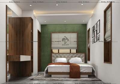 Wedding Bedroom interior work  #InteriorDesigner  #exterior_Work  #3dmodeling  #walldrobe  #bedroomdesign