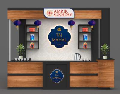 Tea stall setup design  #setups  #stalldesigne