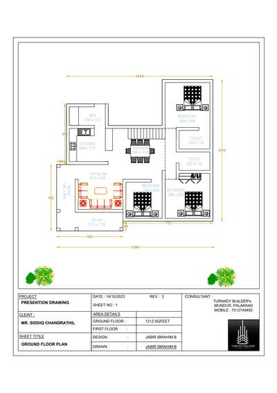 Sqfeet : 1315
3Bhk
2bathrooms
Work area Kitchen
#3BHK #3BhkfloorPlan