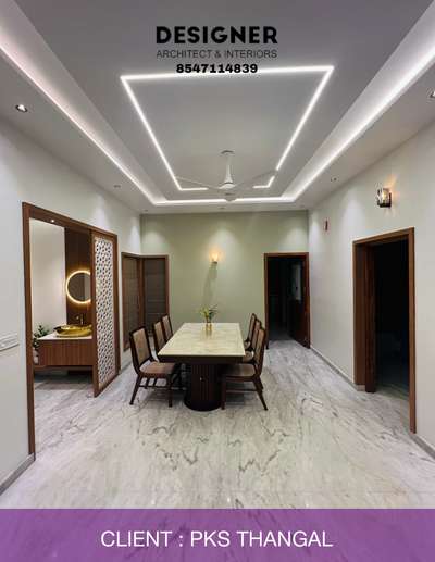 Dining hall & table 
.
.
. #interior #design #reach #follow