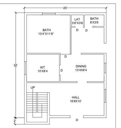 residential building floor plan