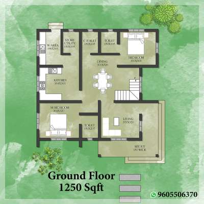 3Bhk Floor Plan

Ground Floor 1250 Sqft
First Floor 550 Sqft

#3BHK #3BHKPlans #3BHKHouse #FloorPlans #floorplan #budjecthomes #budjethome #SmallBalcony #keralastyle #KeralaStyleHouse #ContemporaryHouse #LShape #Lshapesitout #2DPlans #SouthFacingPlan #EastFacingPlan #design2024 #keralahomestyle #keraladesigns #doublesideview