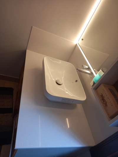 corian top washbase countertop